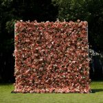 Maven£º7D Fabric Artificial rolling up curtain flower wall