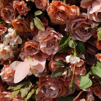 2025 New 7D Fabric Artificial rolling up curtain flower wall - Image 2