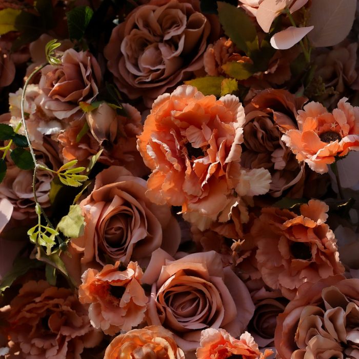 Maven£º7D Fabric Artificial rolling up curtain flower wall - Image 5