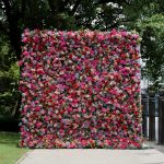 NooZay£º7D 2025 Fabric Artificial rolling up curtain flower wall