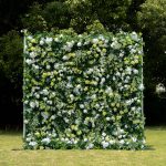 Parker£º5D Fabric Artificial rolling up curtain flower wall
