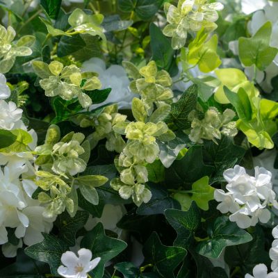 2025 New 5D Fabric Artificial rolling up curtain flower wall - Image 2