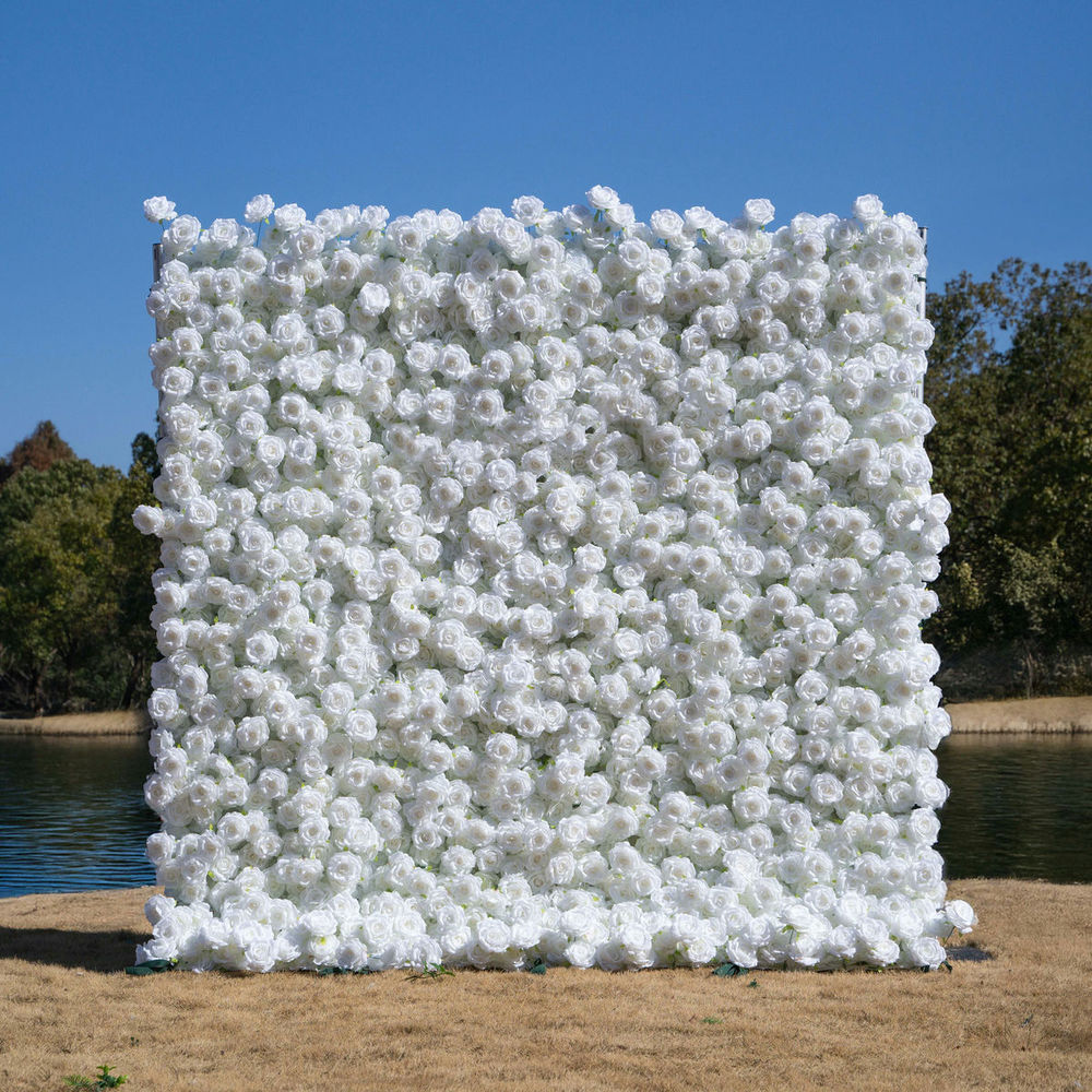 romance-1-87c31cb9-2c9d-4abb-8c4b-956ce2984fdc 2025 New 3D Fabric Artificial rolling up curtain flower wall - Image 1