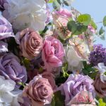 Roxanna£º5D Fabric Artificial zip up curtain flower wall - Image 7