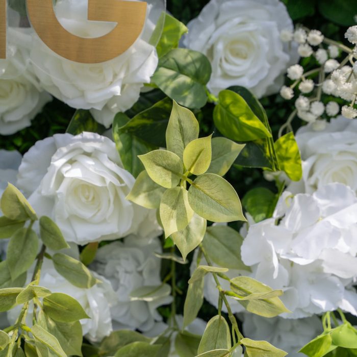 Sava£º3D Fabric Artificial rolling up curtain flower wall - Image 7