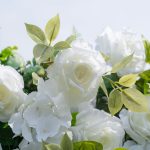 Sava£º3D Fabric Artificial rolling up curtain flower wall - Image 2