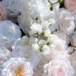 Tiara£º5D Fabric Artificial rolling up curtain flower wall - Image 6