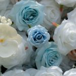 Zaklina£º4D Fabric Artificial rolling up curtain flower wall - Image 2