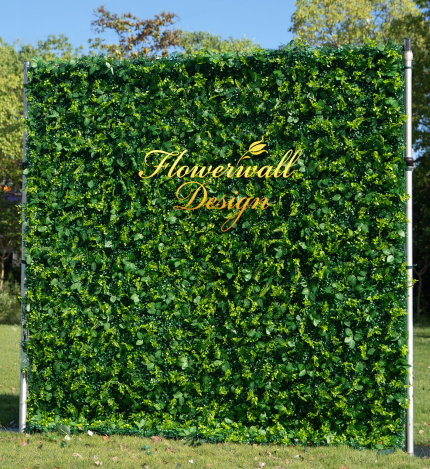 8*8ft Artificial Outdoor Wedding Backdrop Decor Green Milan Turf Cloth Plants Wall