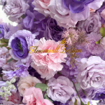 2026 New 5D Fabric Artificial rolling up curtain flower wall - Image 2